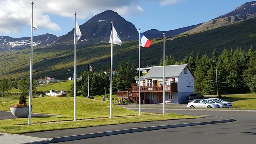 The Café Sumarlína is a lovely place to eat in Faskrudsfjordur