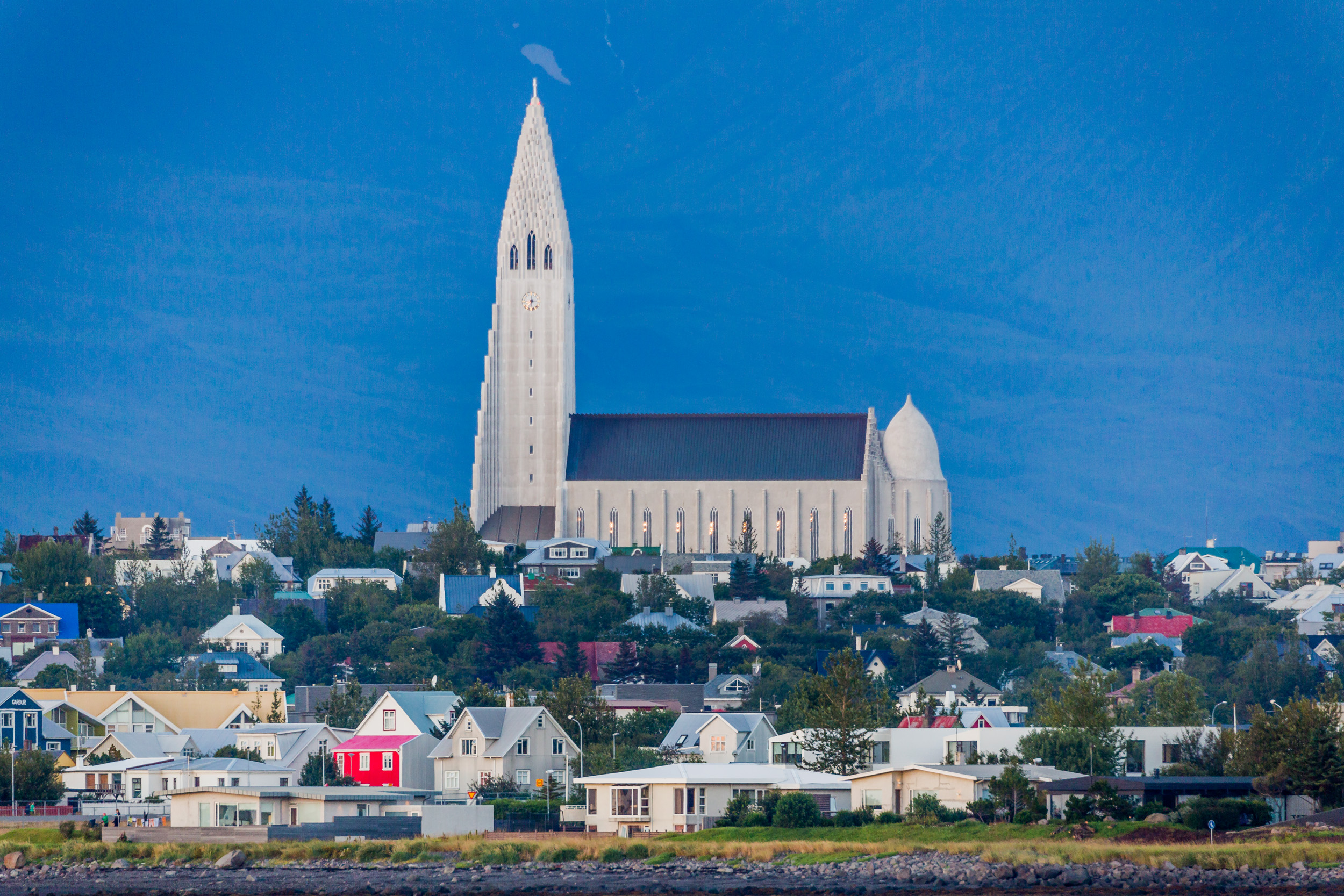 L'église Hallgrímskirkja est un site emblématique de Reykjavík.
