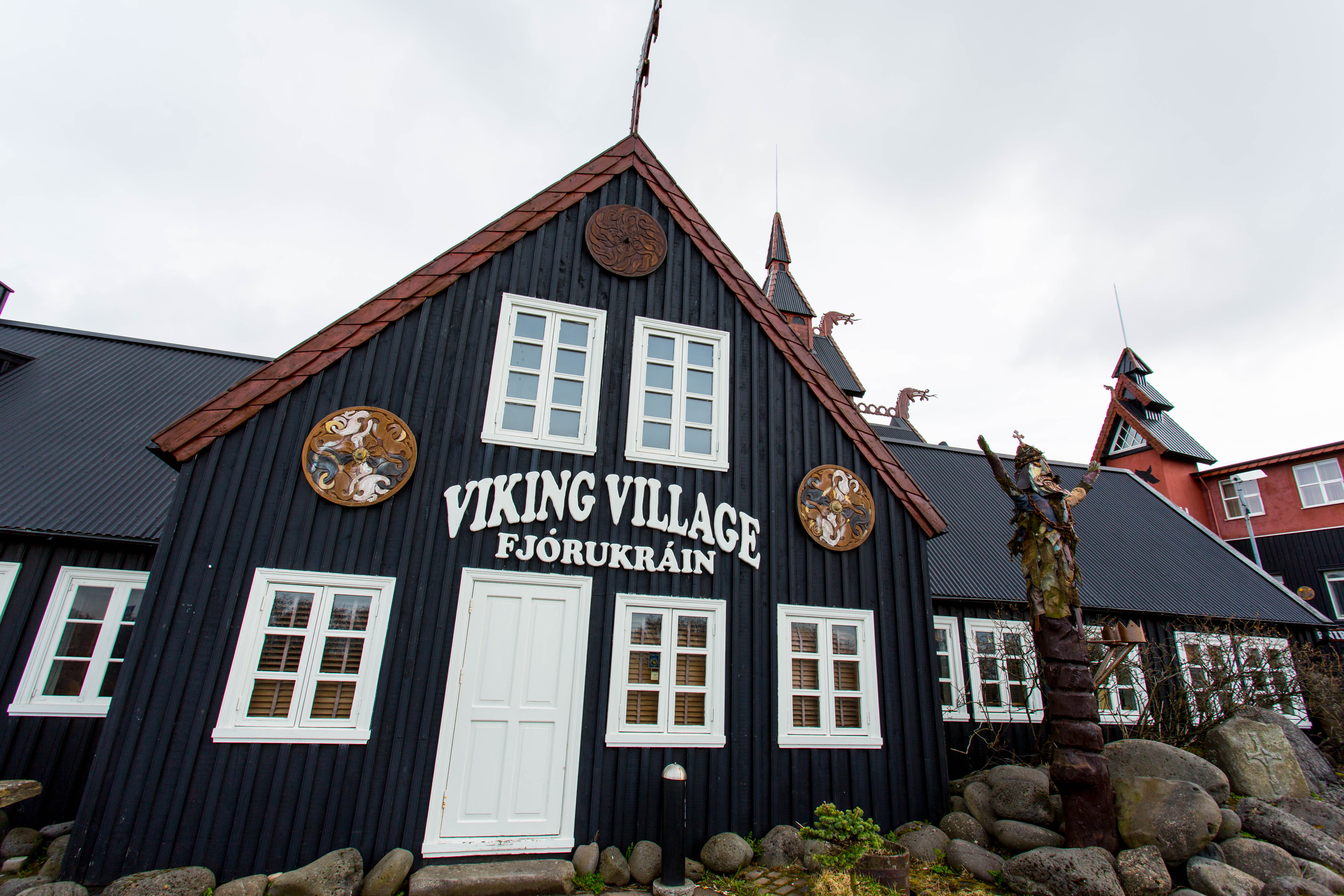 The Viking Village is an exhibition which provides an insight into the settlement period of Iceland.