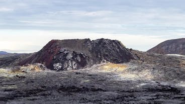 A volcanic area on the Reykjanes peninsula in Southwest Iceland.