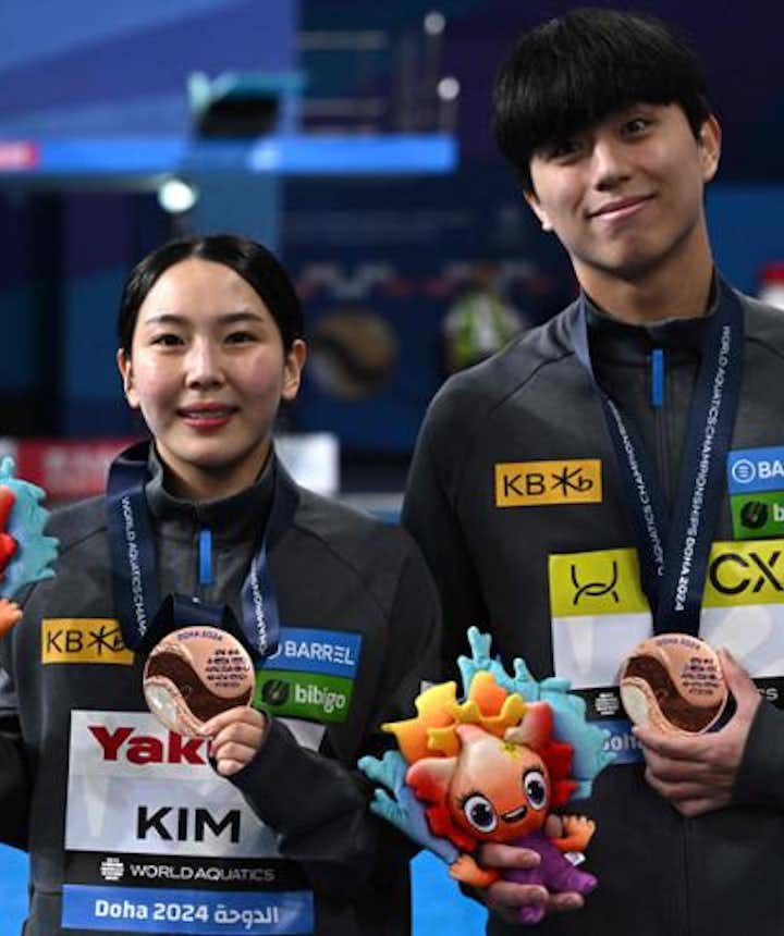 Divers Kim Su-ji, Yi Jae-gyeong Grab Bronze