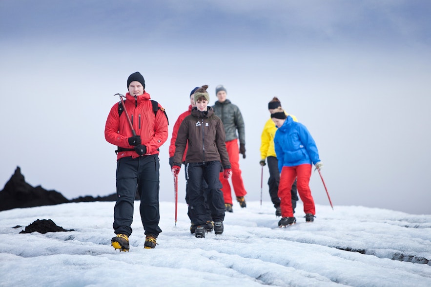 冰岛冰川徒步（冰河健行）