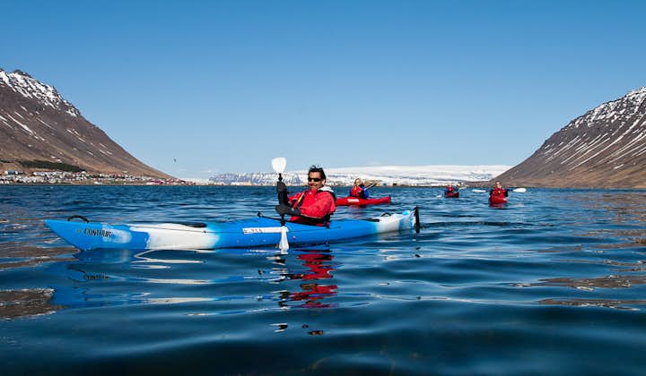 Ísaförður is a town in the Westfjords that you can go sea kayaking from.