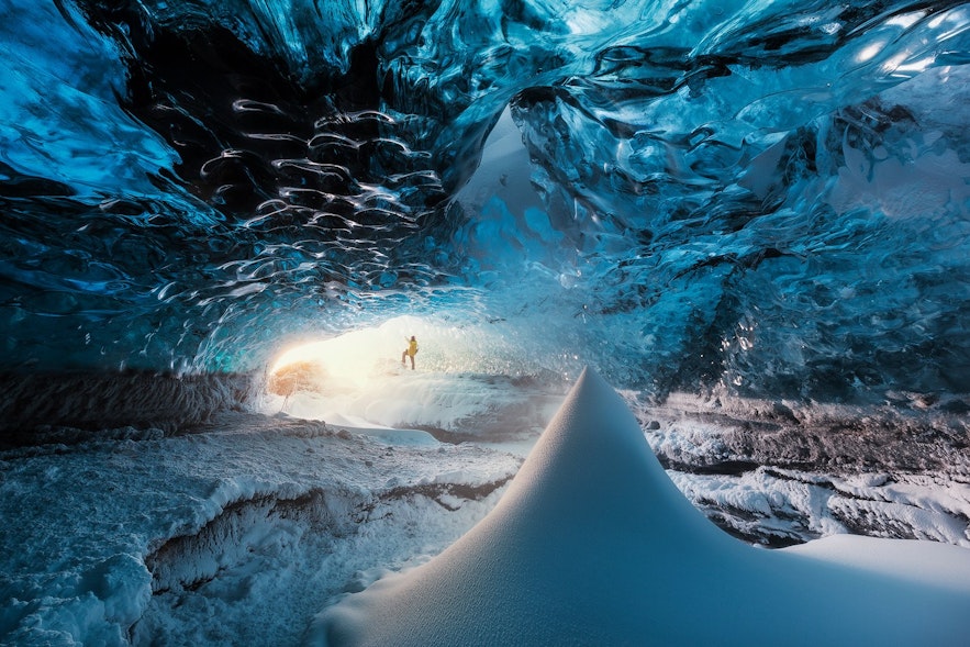冰岛梦幻蓝冰洞