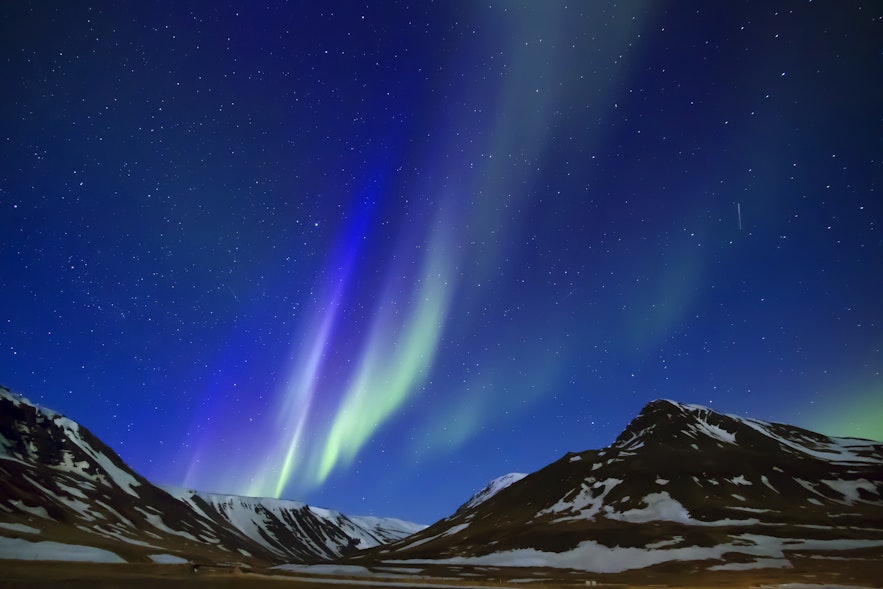 8月也有机会在冰岛看到北极光