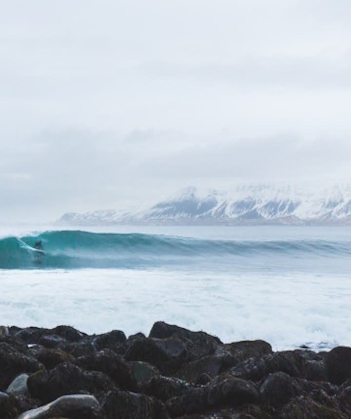 아이슬란드의 서핑