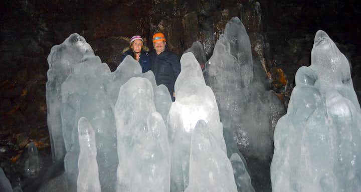 The Extraordinary Ice Sculptures in Lofthellir Cave in Mývatn North-Iceland