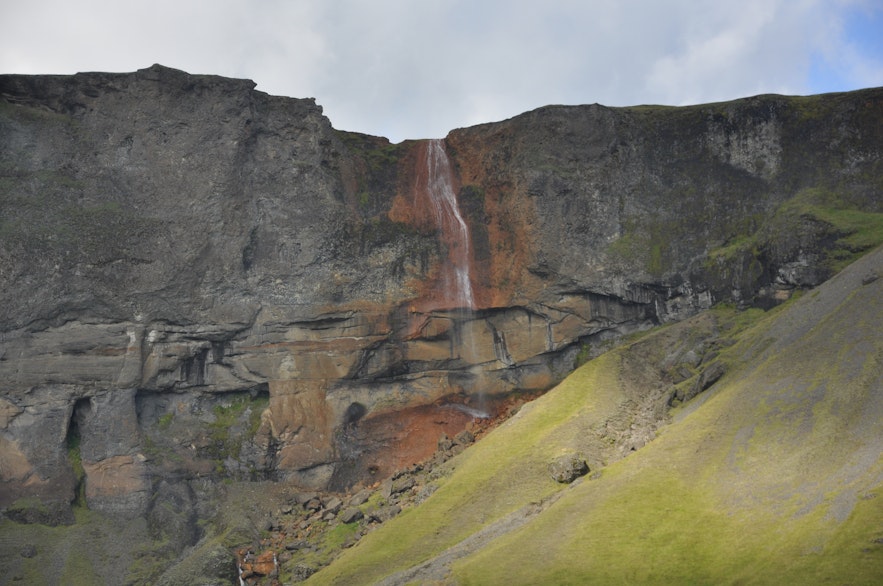 One of the many waterfalls by the Icelandic ringroad