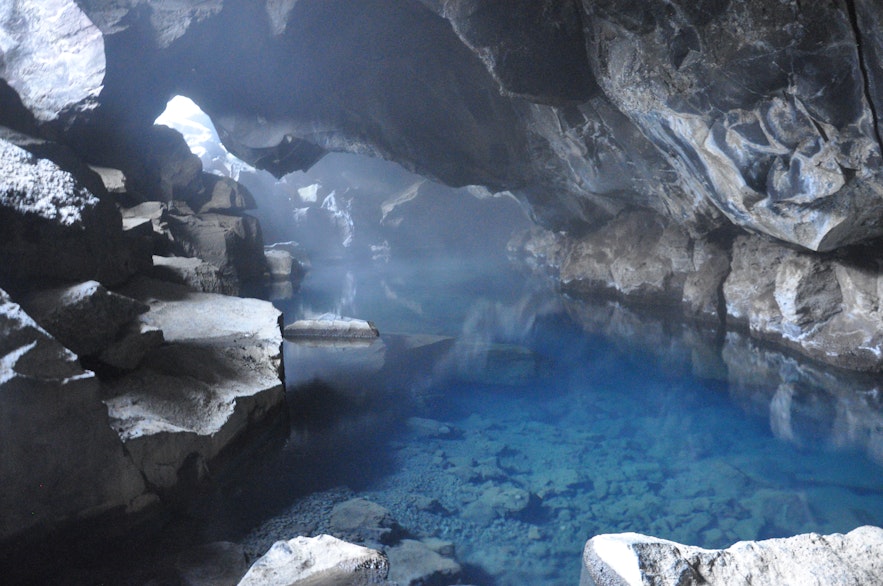 Grjótagjá cave in north Iceland