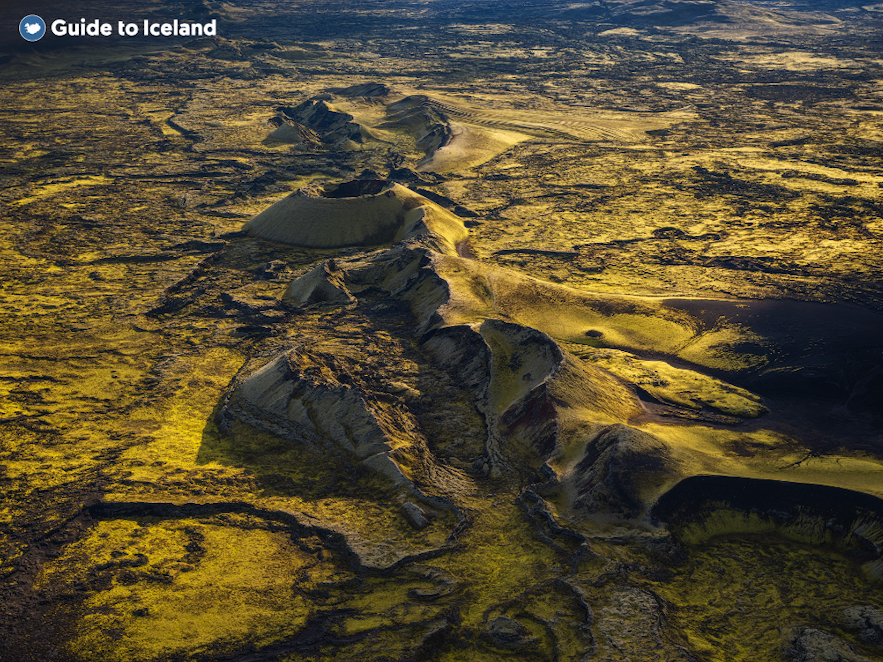 拉基火山口群是冰岛最美丽的景点之一。