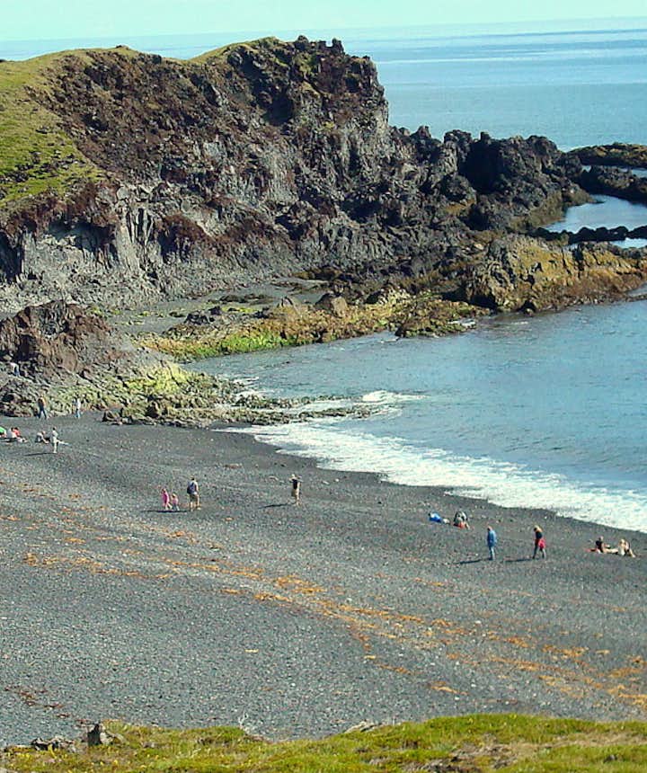 Djúpalónssandur lava beach Snæfellsnes