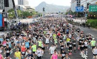 “Samgyeopsal - Cheonggukjang is the secret” 1st place in Seoul running 10km