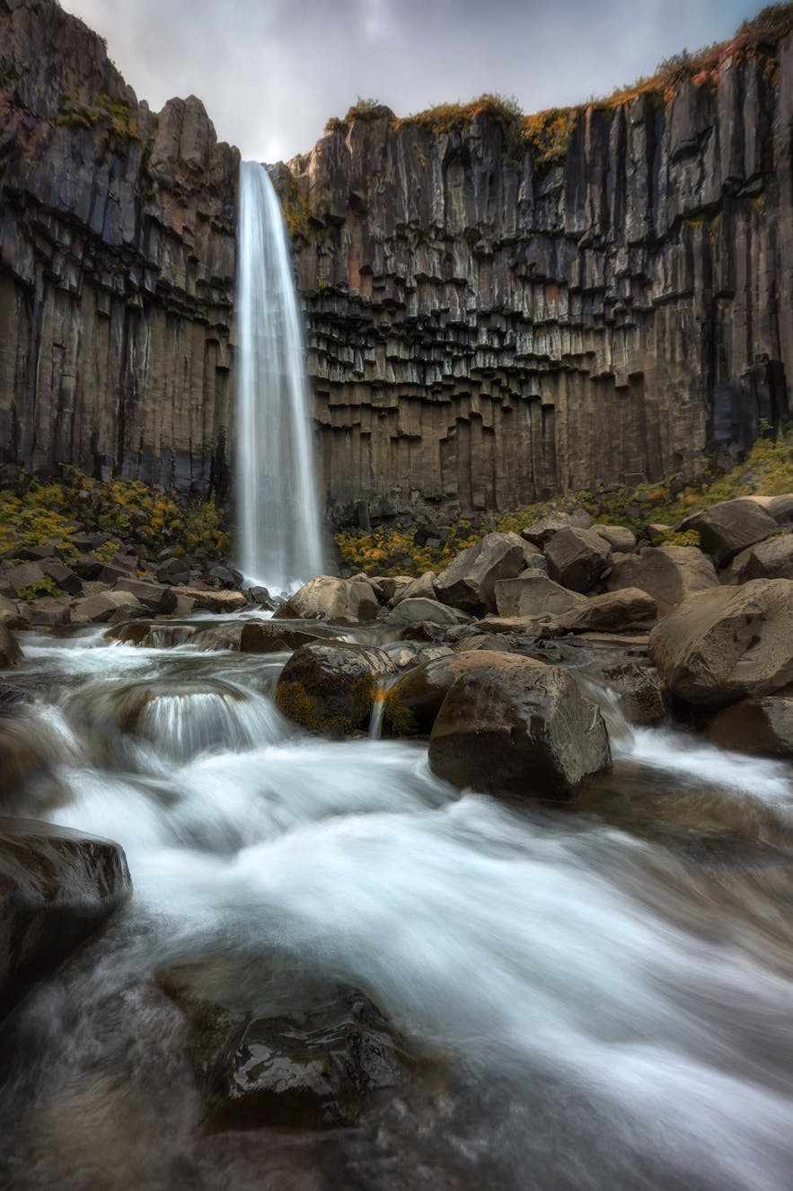 冰島斯瓦蒂瀑布攝影作品