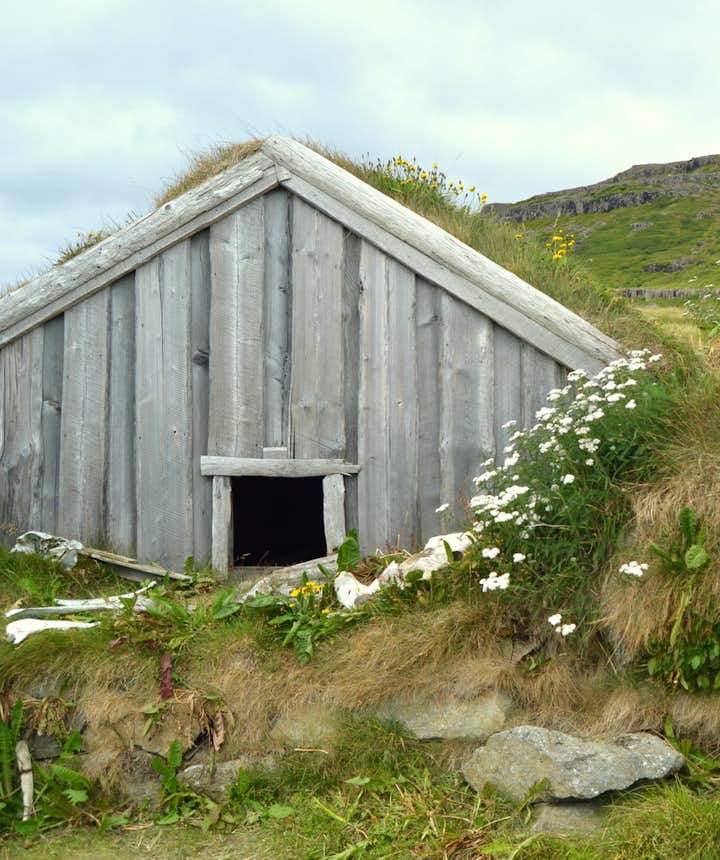 The Mystical Sorcerer's Cottage in Bjarnarfjörður in the Westfjords Region - Kotbýli kuklarans
