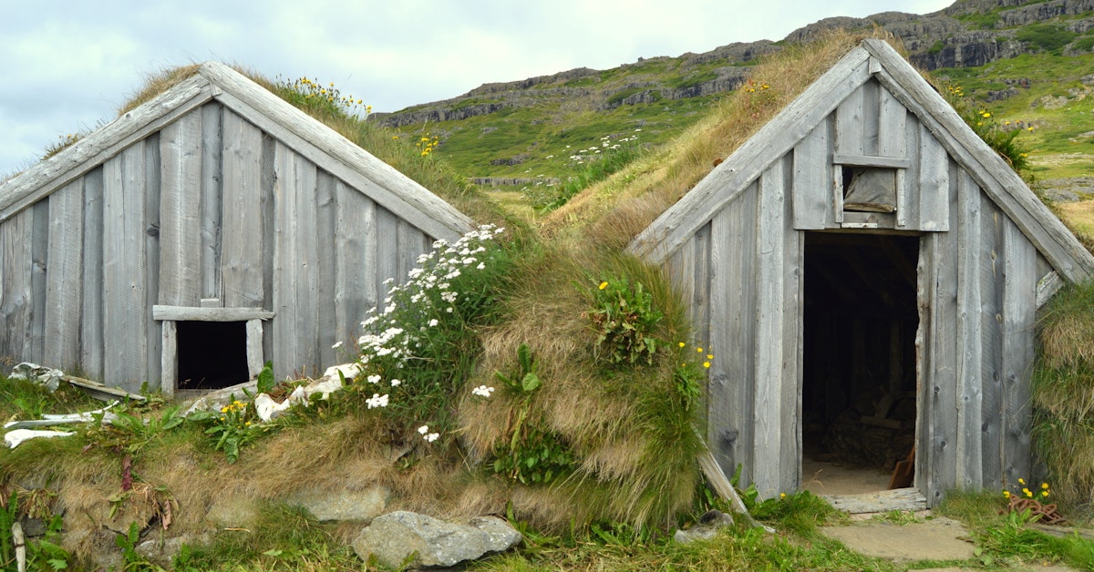 The Mystical Sorcerer S Cottage In Bjarnarfjordur In The