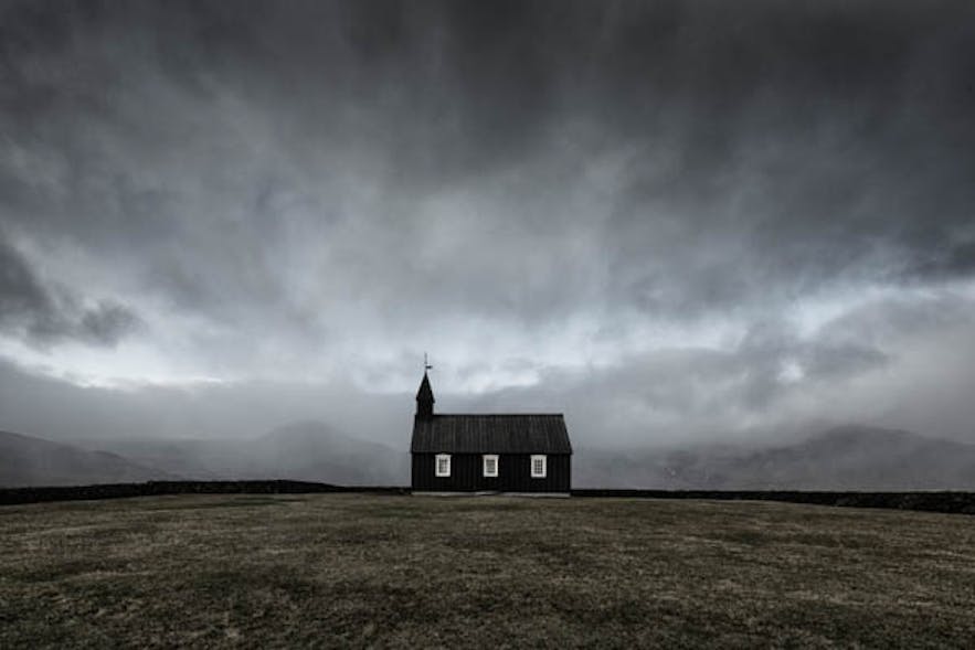 The Black Church of Budir as a Photography Location