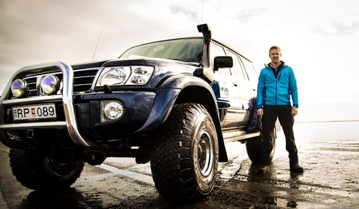 A super jeep opens up destinations in South Iceland in summer, such as Katla Volcano and Mýrdalsjökull glacier.