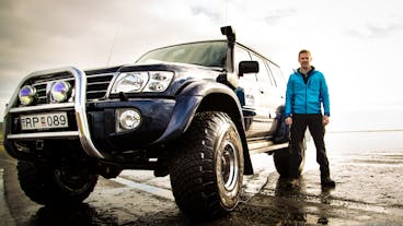 A super jeep opens up destinations in South Iceland in summer, such as Katla Volcano and Mýrdalsjökull glacier.