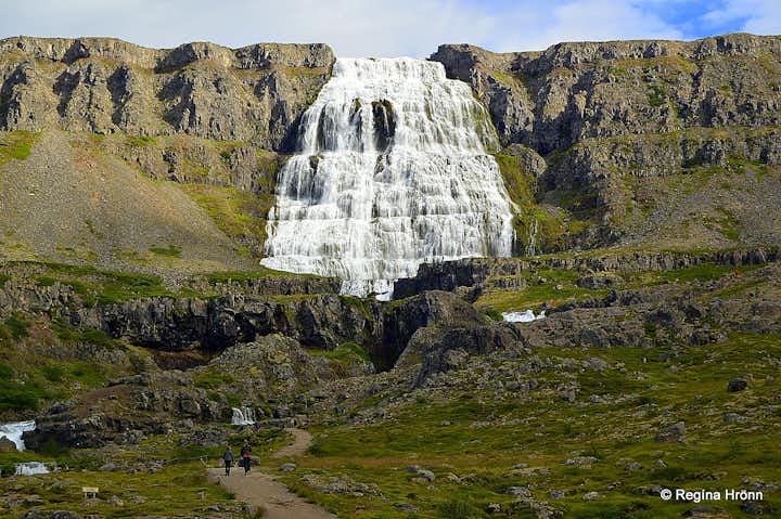The magnificent Dynjandi Waterfall - the Jewel of the Westfjords of Iceland