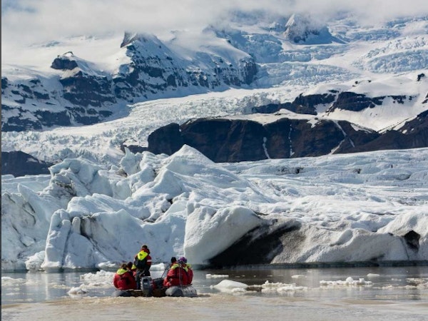 Fjallsárlón, Iceberg lagoon