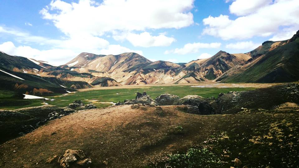 Landmannalaugar is know for its colourful hillsides.