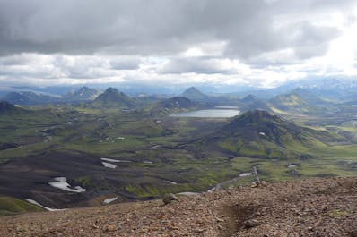 The Icelandic Central Highlands are known for their gorgeous and dramatic scenery.