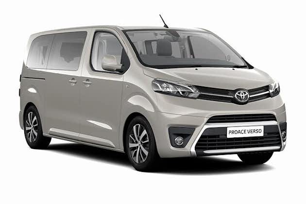 Travel in a spacious Toyota Proace 2020 minibus from Reykjavik to Keflavik International Airport.