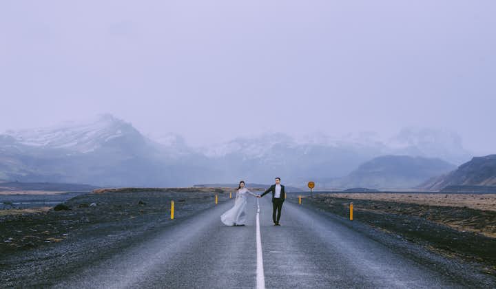 冰岛长途旅拍婚纱照写真一日游｜雷克雅未克出发