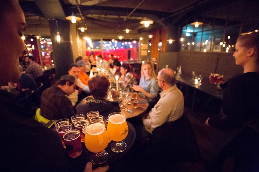 Experience the Reykjavik nightlife and try the local beers!