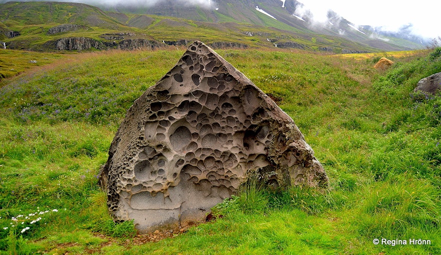 Dvergasteinn - the Rock of the Dwarfs - by Seyðisfjörður 