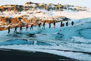 Going on a glacier hike up Iceland's largest ice cap Vatnajökull is a fun and memorable experience.