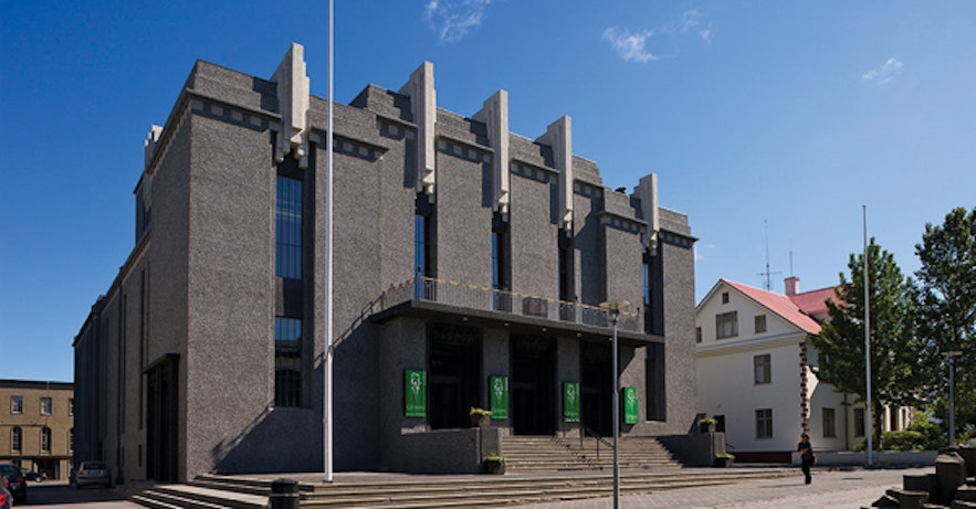 Iceland's National Theatre on Hverisgata