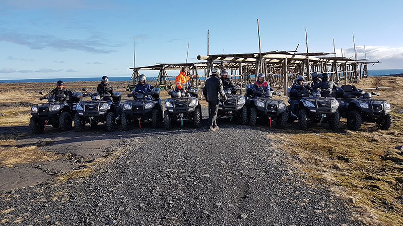 To participate as a driver in this ATV tour across the lava fields of Iceland's South Coast, you need a valid license.