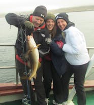 Going sea-angling on the Snæfellsnes Peninsula is a great family-activity.