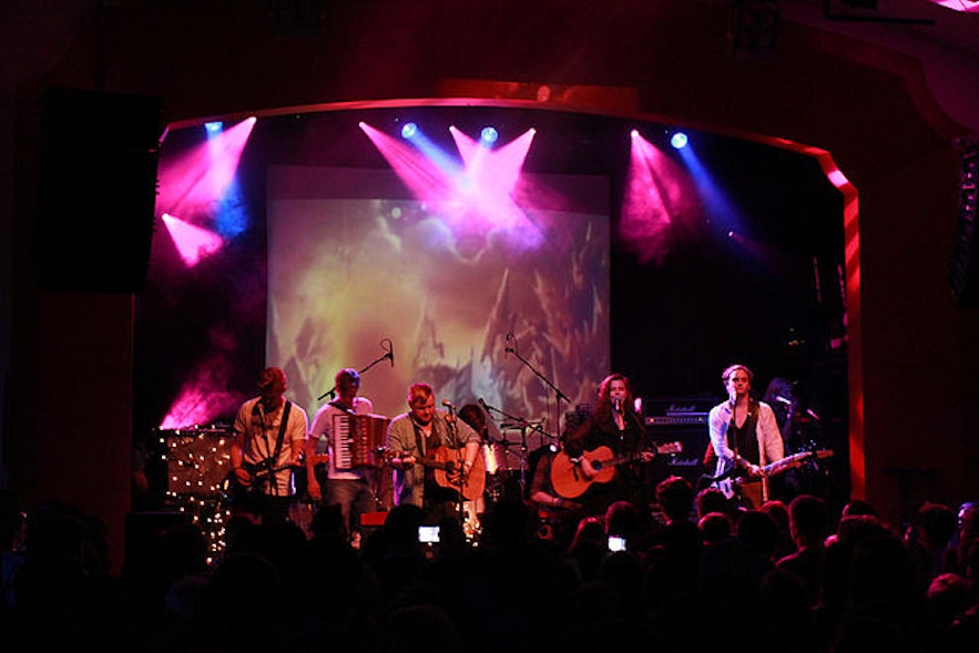 Of Monsters and Men performing live, October 14, 2011