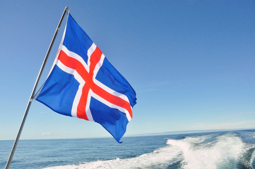Image result for iceland flag
