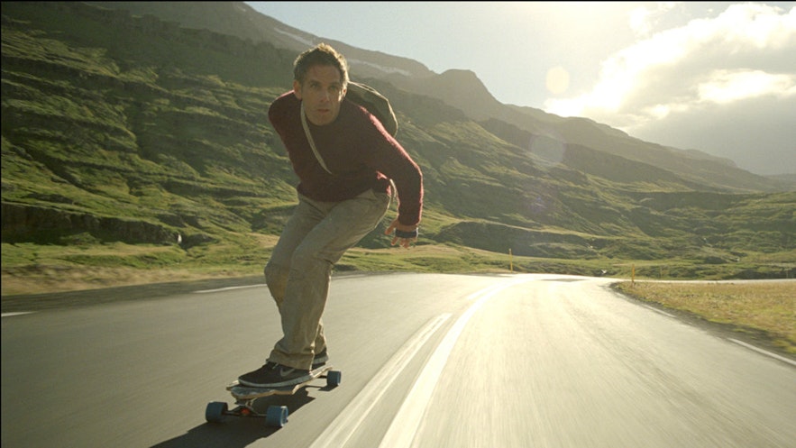 白日梦想家的冰岛公路滑板片段拍摄于东部峡湾