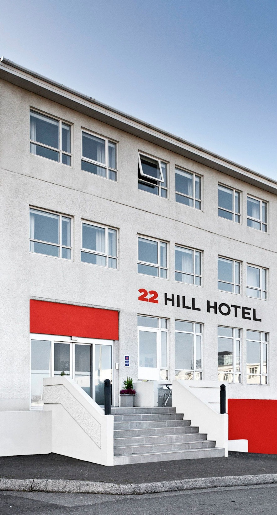 22 Hill Hotel est un peu en dehors du centre-ville, mais toujours facilement accessible à pied.