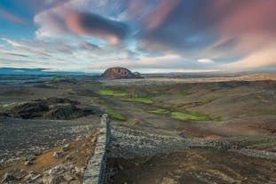 There are approximately 130 volcanoes in Iceland all together, some of which are dormant while other remain active.