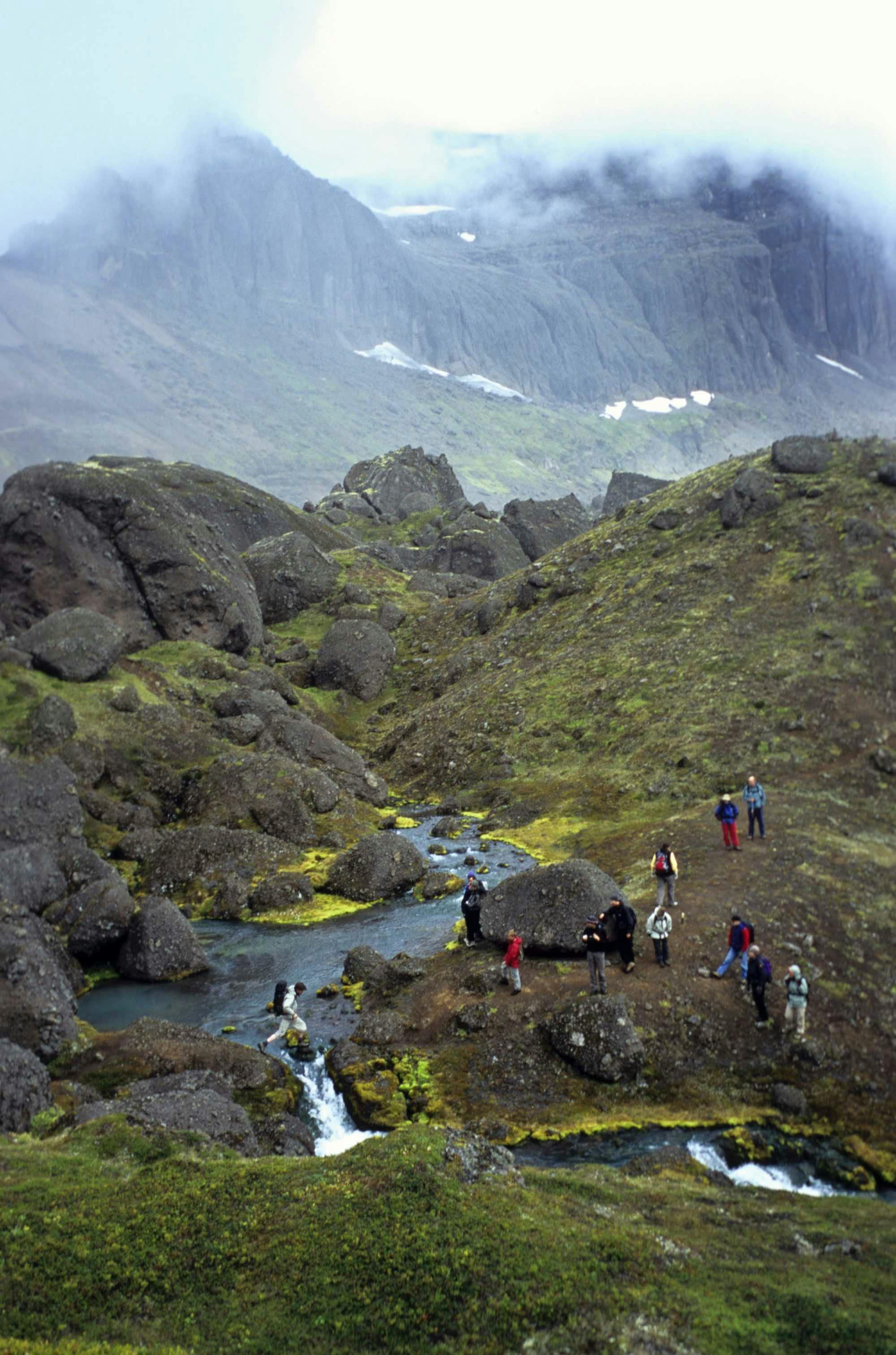 East Iceland in summer is full of mystical landscapes in summer.