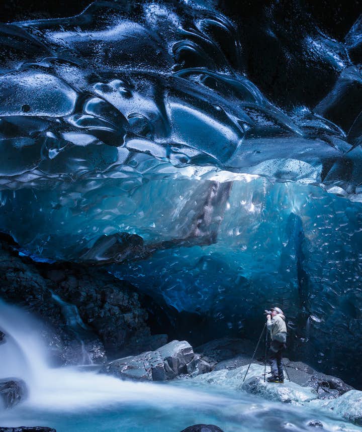 冰島 藍冰洞