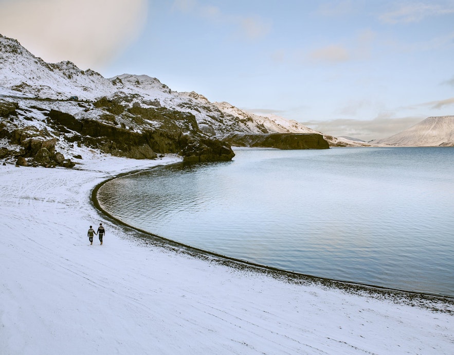 冰岛的12月旅拍景色