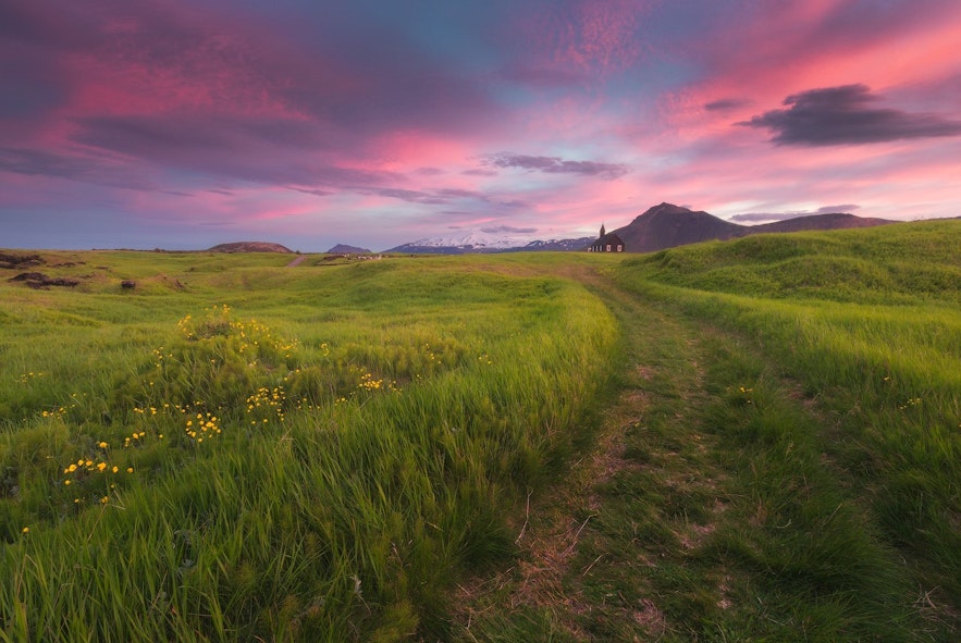 The Snæfellsnes National Park is one of three National Parks it is forbidden to camp in.
