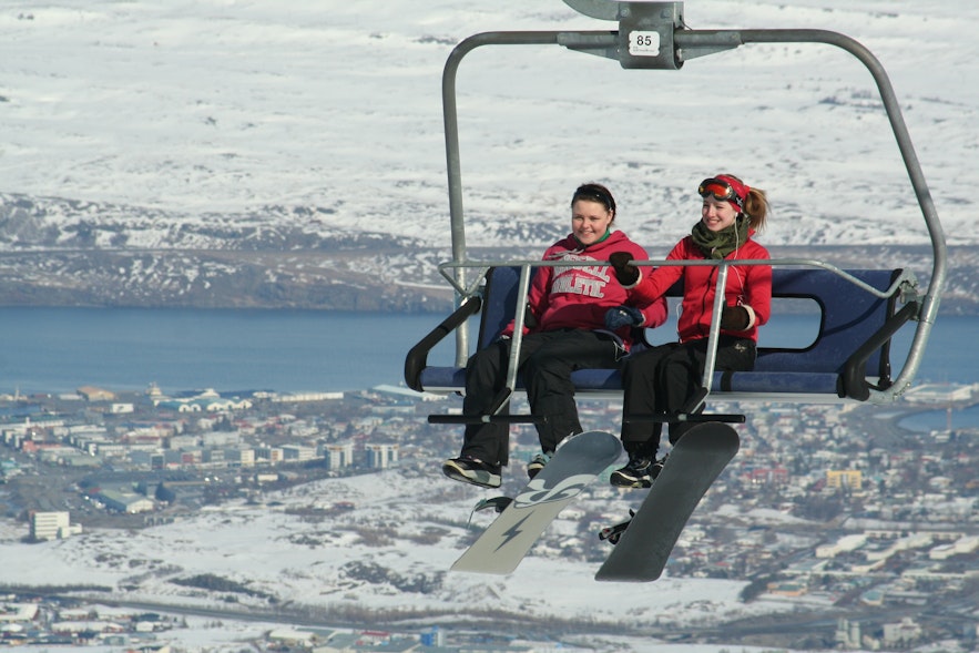 冰岛2月 - 冰岛滑雪