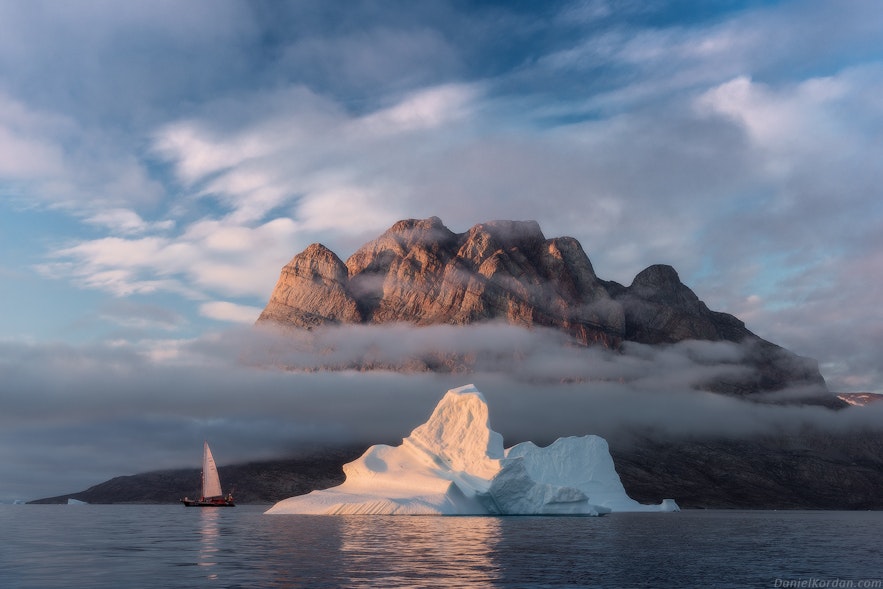 Cudowne widoki na Grenlandii