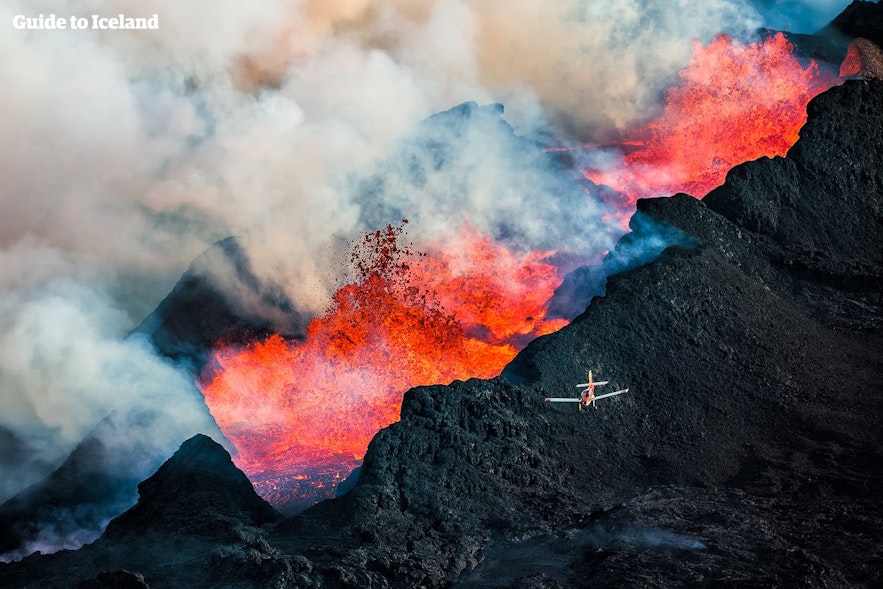 冰島火山爆發