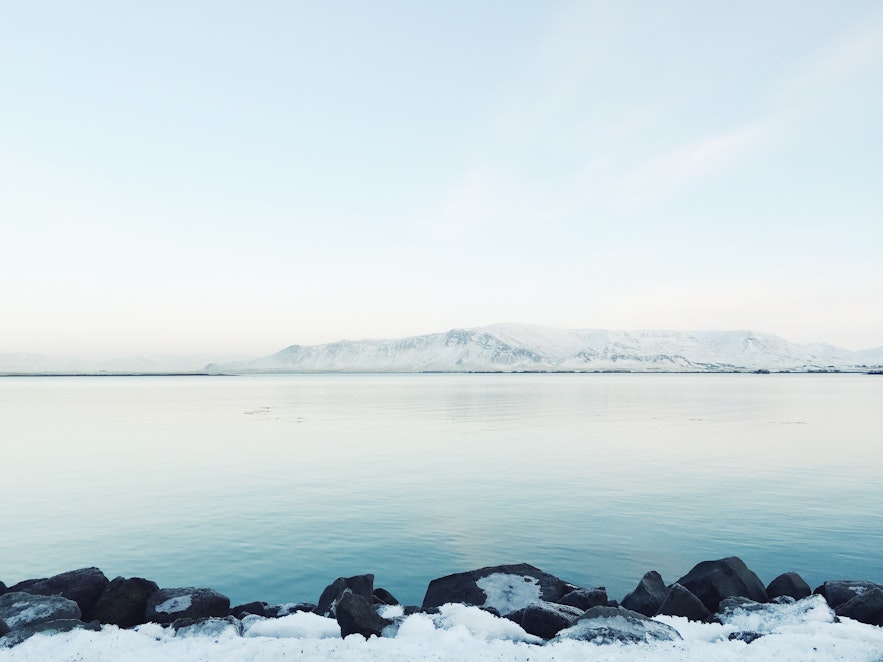 冰岛首都雷克雅未克Esja山