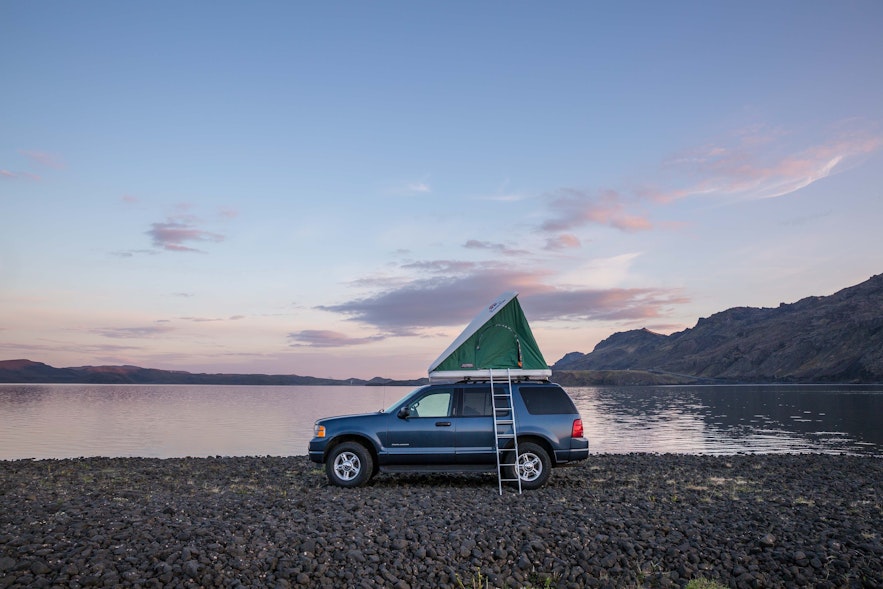 对于露营者来说，冰岛有许多车辆可供选择。