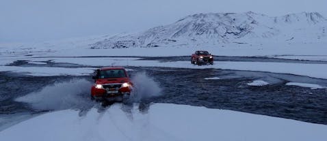 Learn how to drive a super jeep in Iceland.