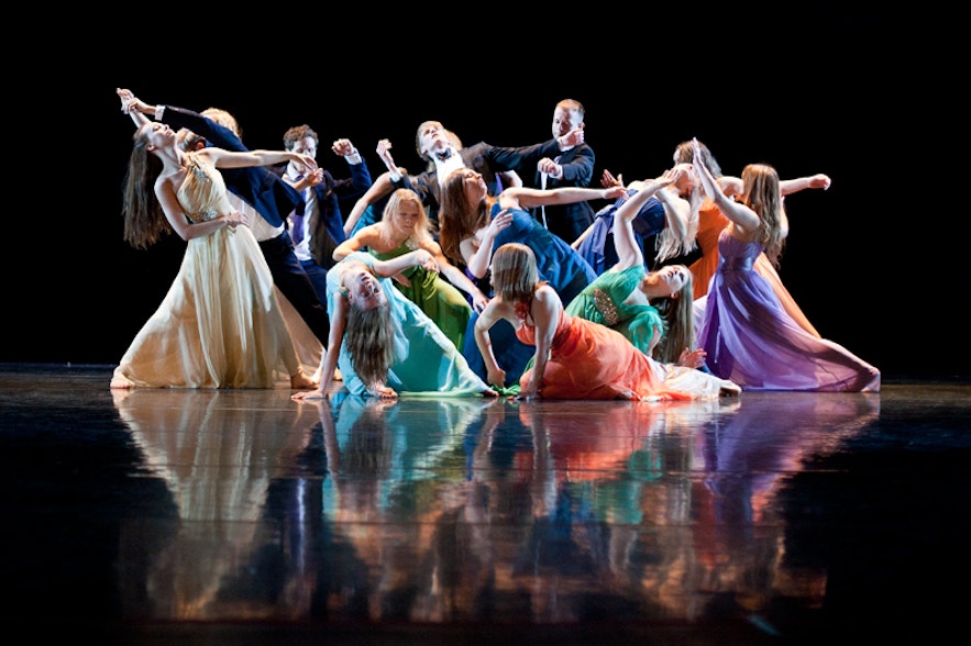 Iceland Dance Company performing